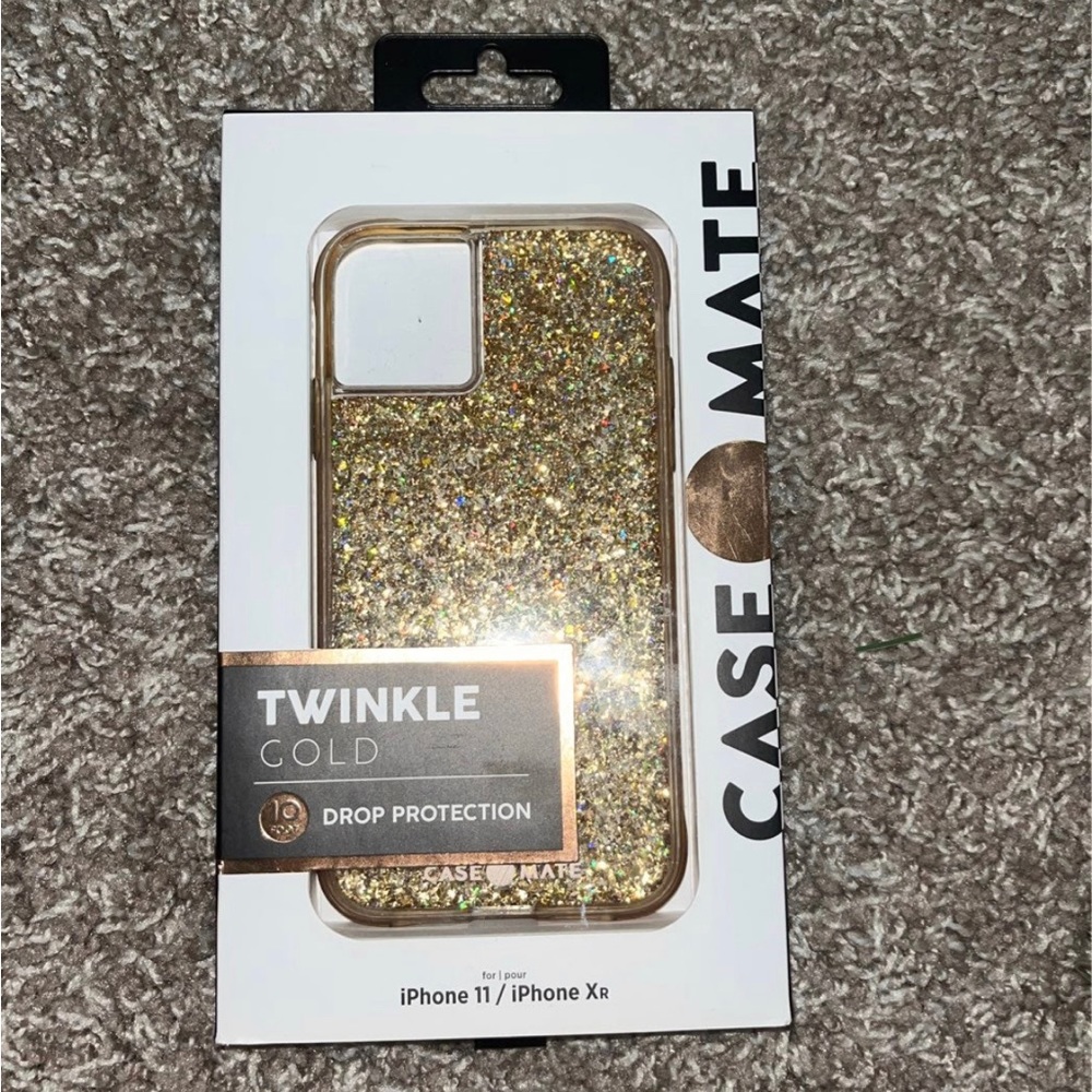 Gold iPhone 11 case